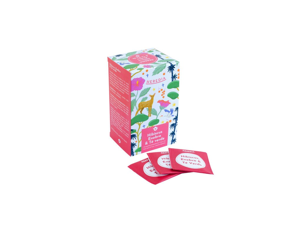 Te Hibiscus, Enebro y Té verde  HEREDIA