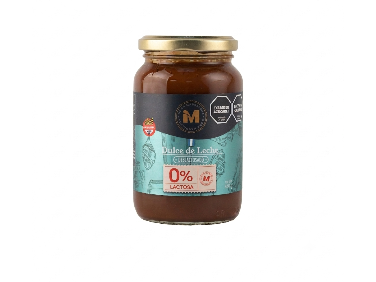 Dulce de Leche deslactosado DOÑA MAGDALENA 450g