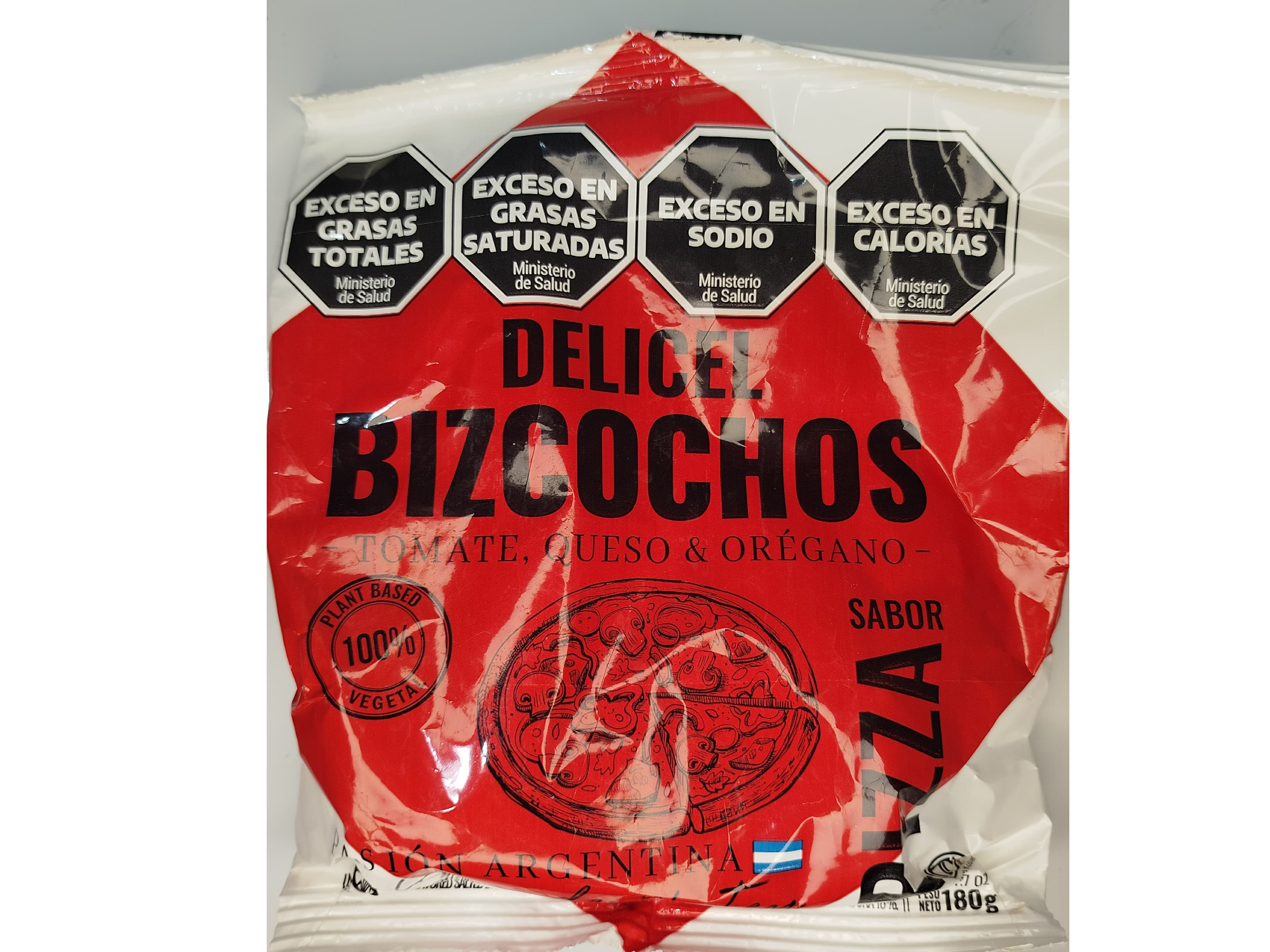 Bizcochos sabor Pizza DELICEL