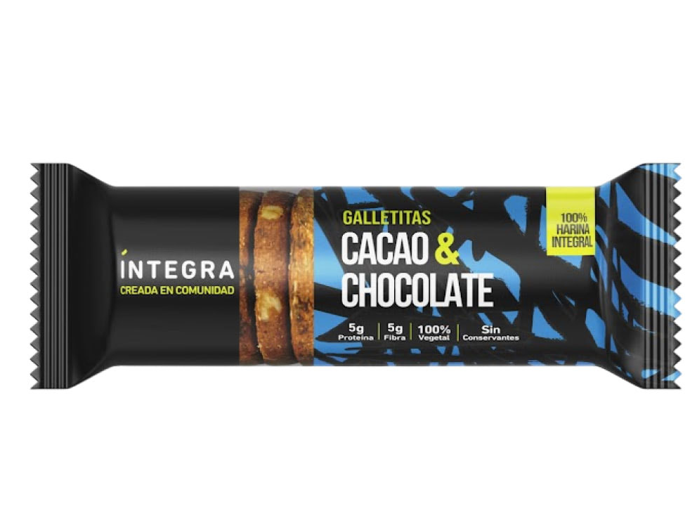 Galletitas de Cacao & Chocolate ÍNTEGRA.