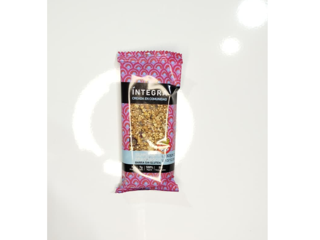 Barra de Cereales Sabor Semillas y Arándanos 38 Grs INTEGRA