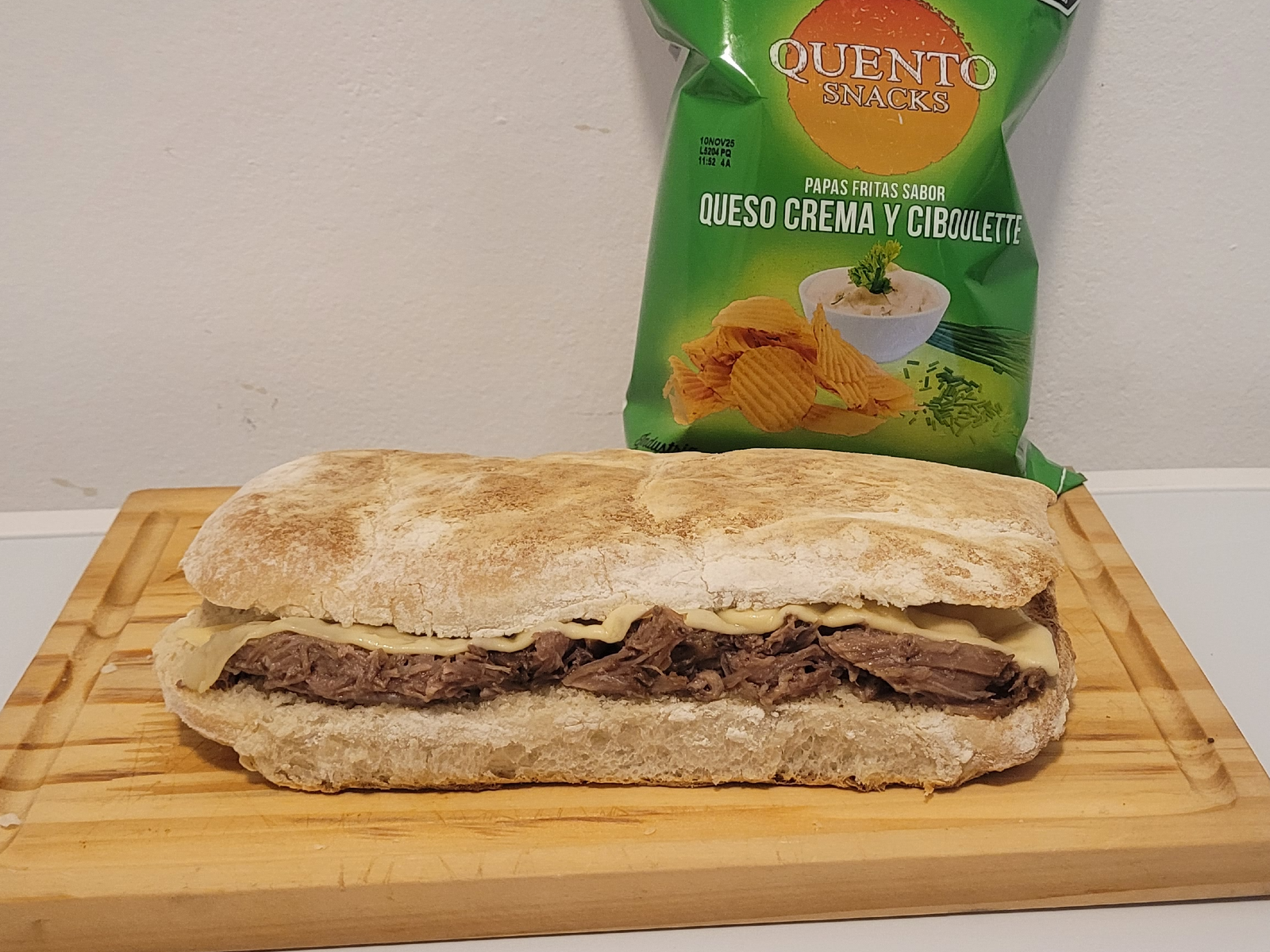 Sandwich de carne chacarero