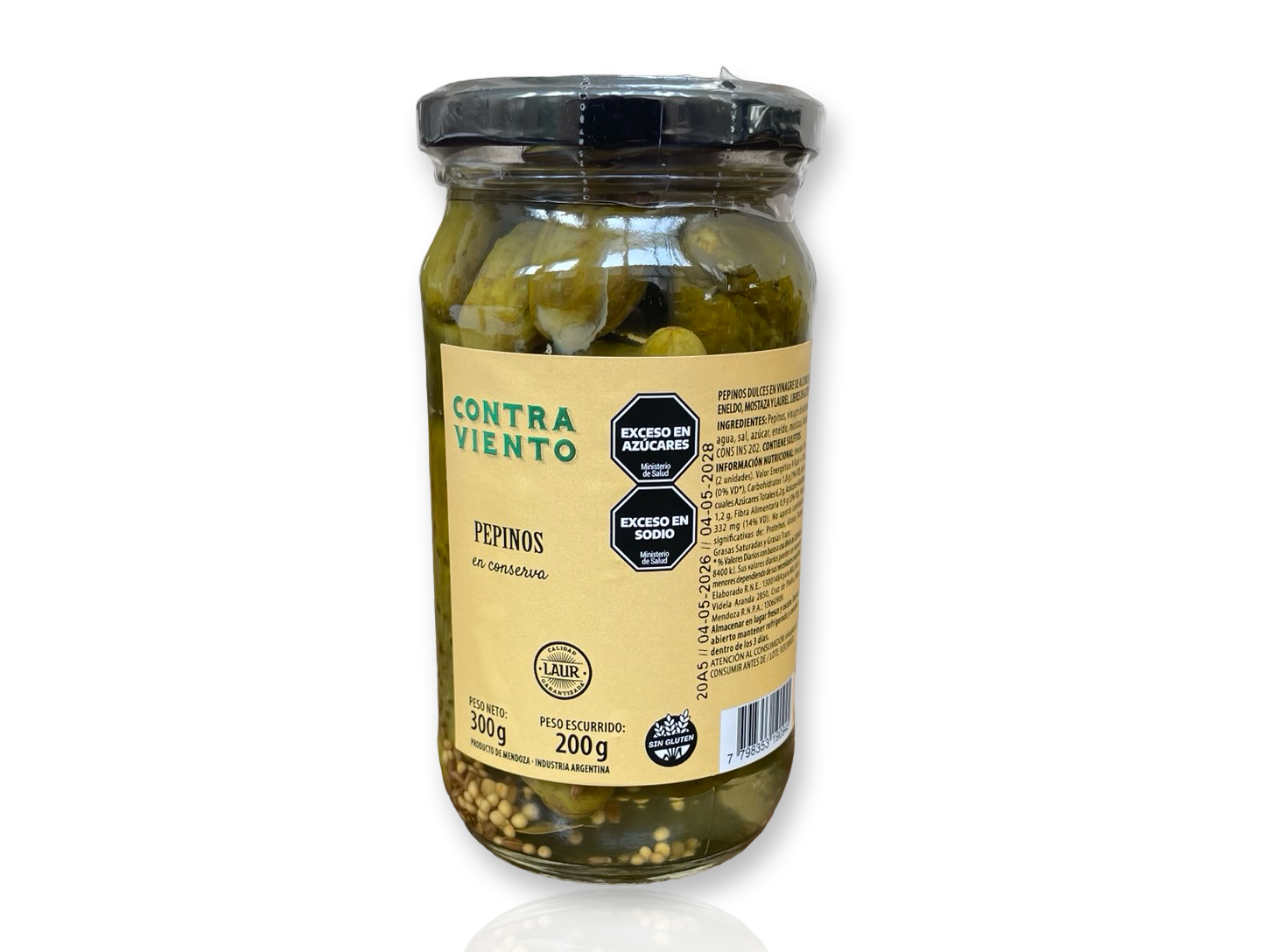 PEPINOS EN CONSERVA 300 G