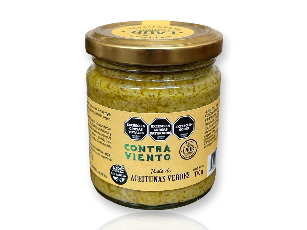 PASTA DE ACEITUNA VERDE 170 G