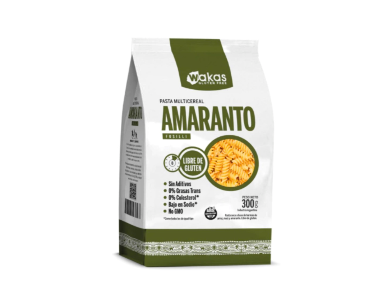 FUSILLI AMARANTO WAKAS SIN TACC