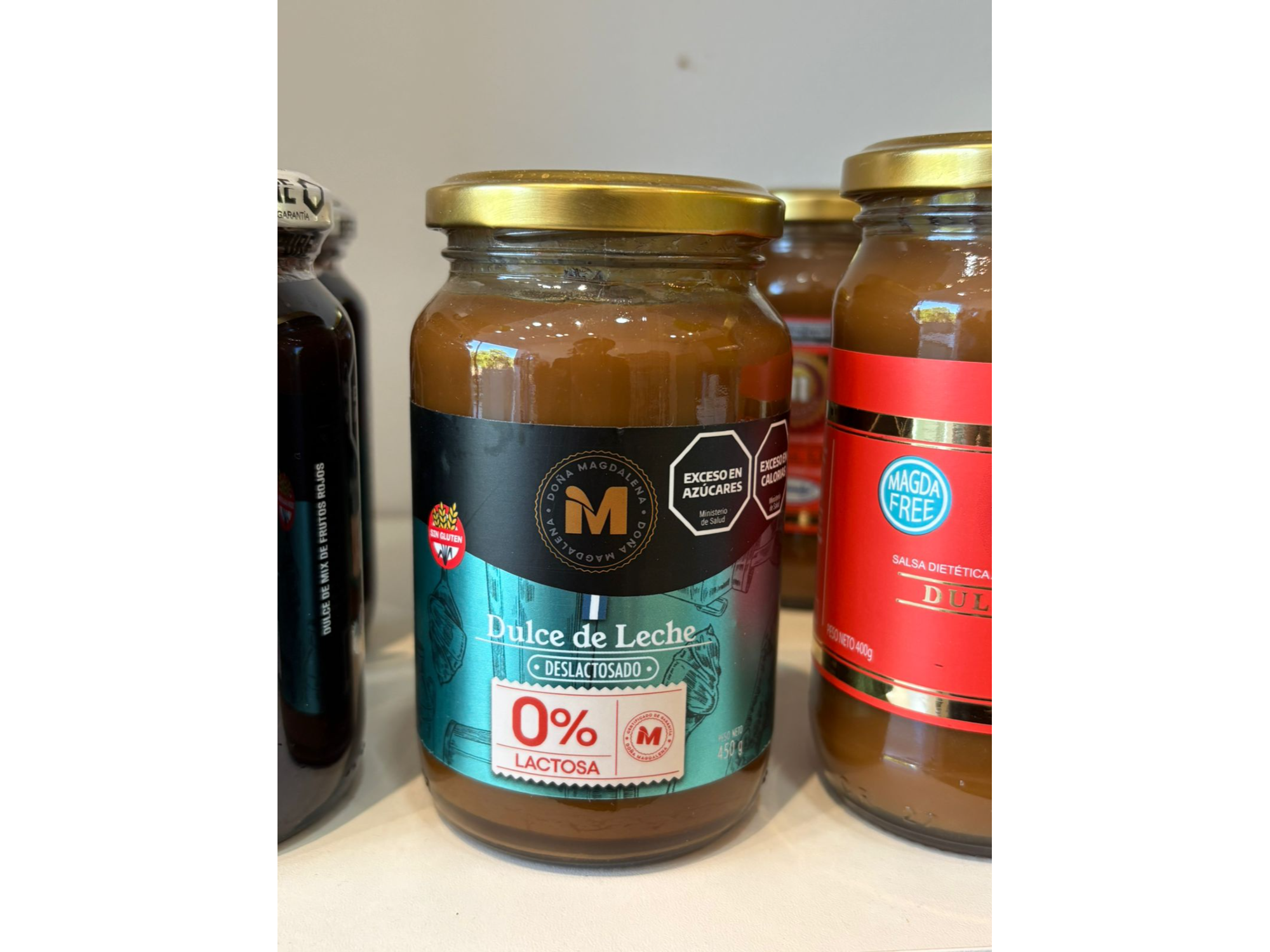 Dulce de leche sin lactosa doña magdalena