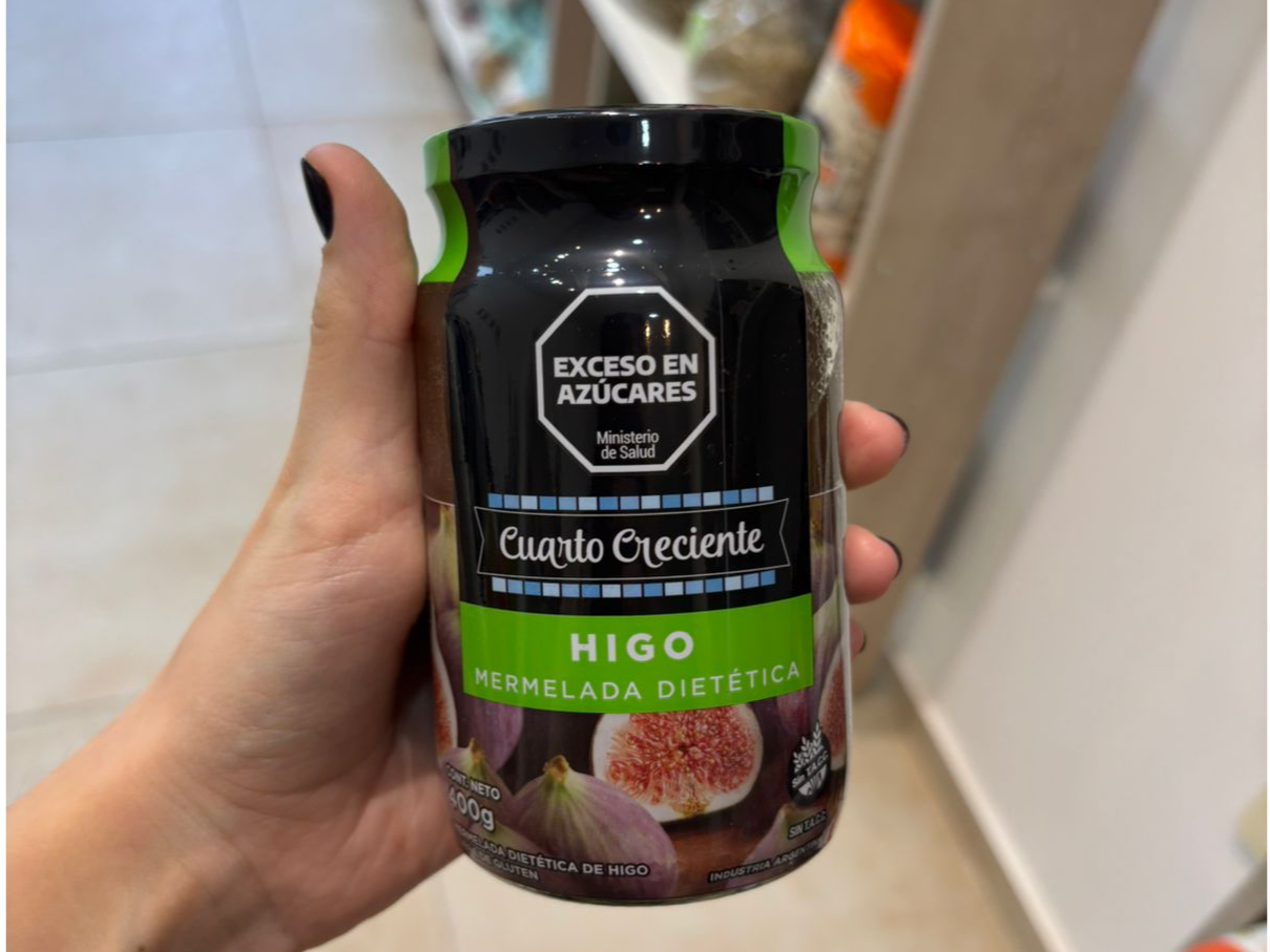 Mermelada dietética cuarto creciente HIGO