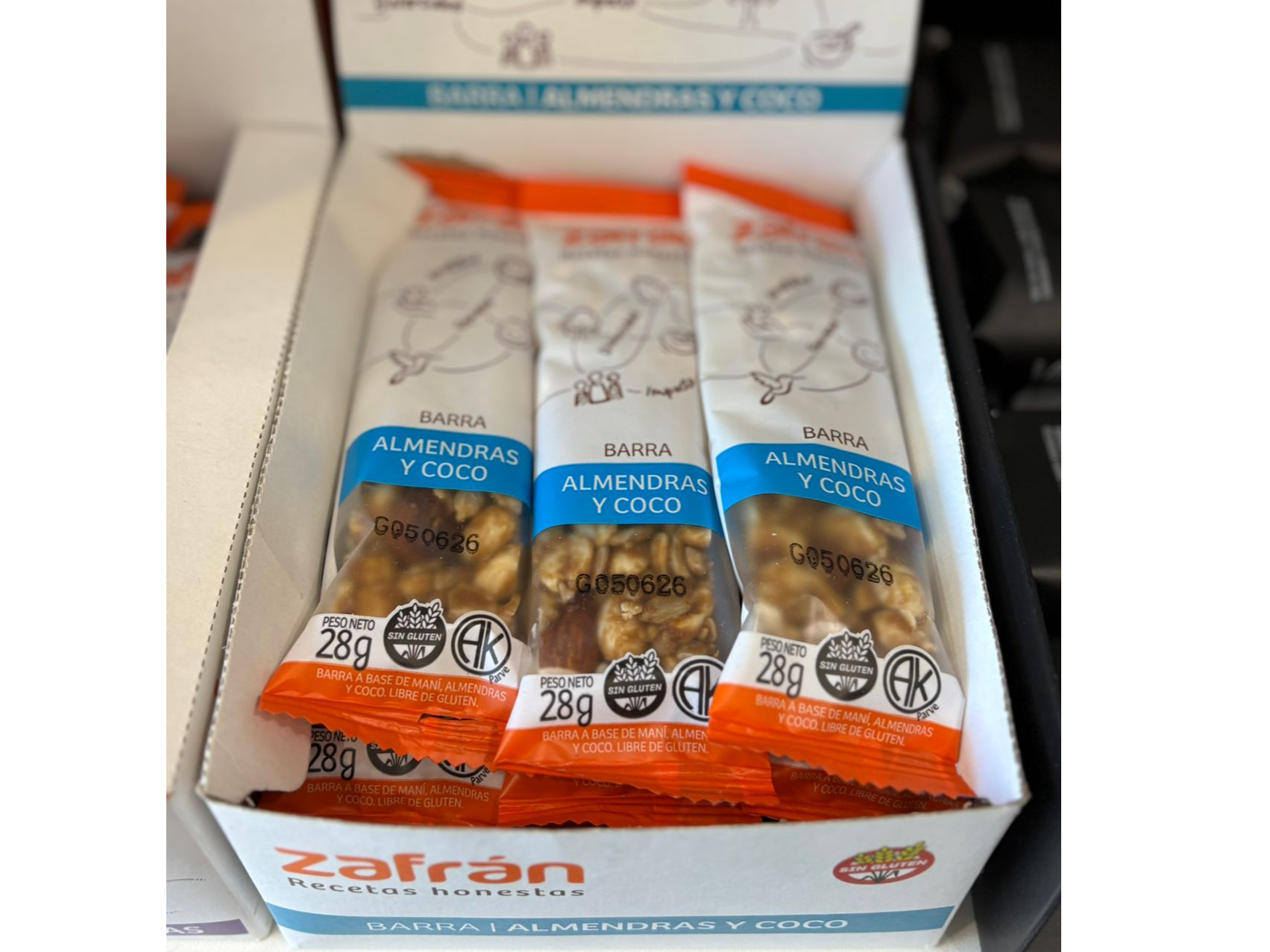 Barrita almendra y coco