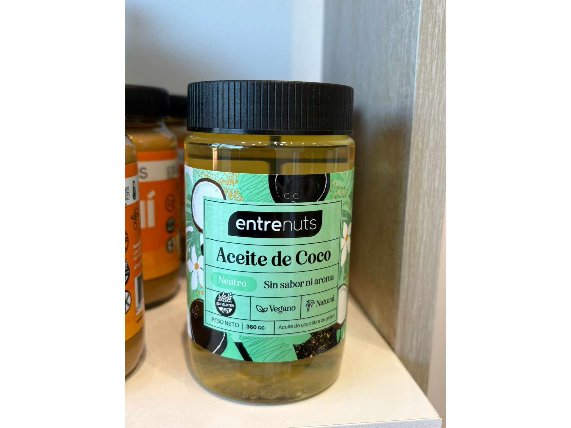 Aceite de coco neutro entrenuts