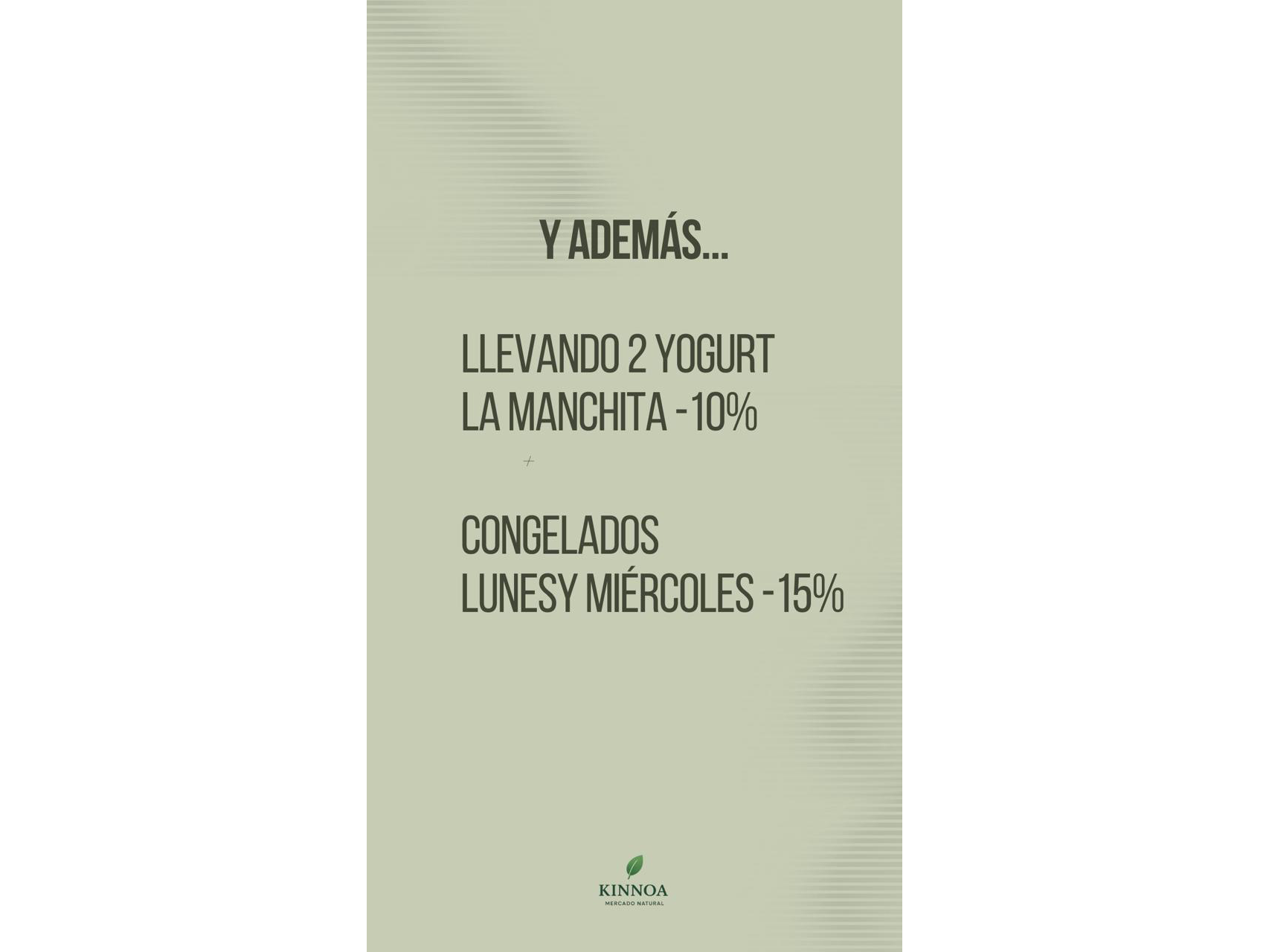 Días de descuento 🤭