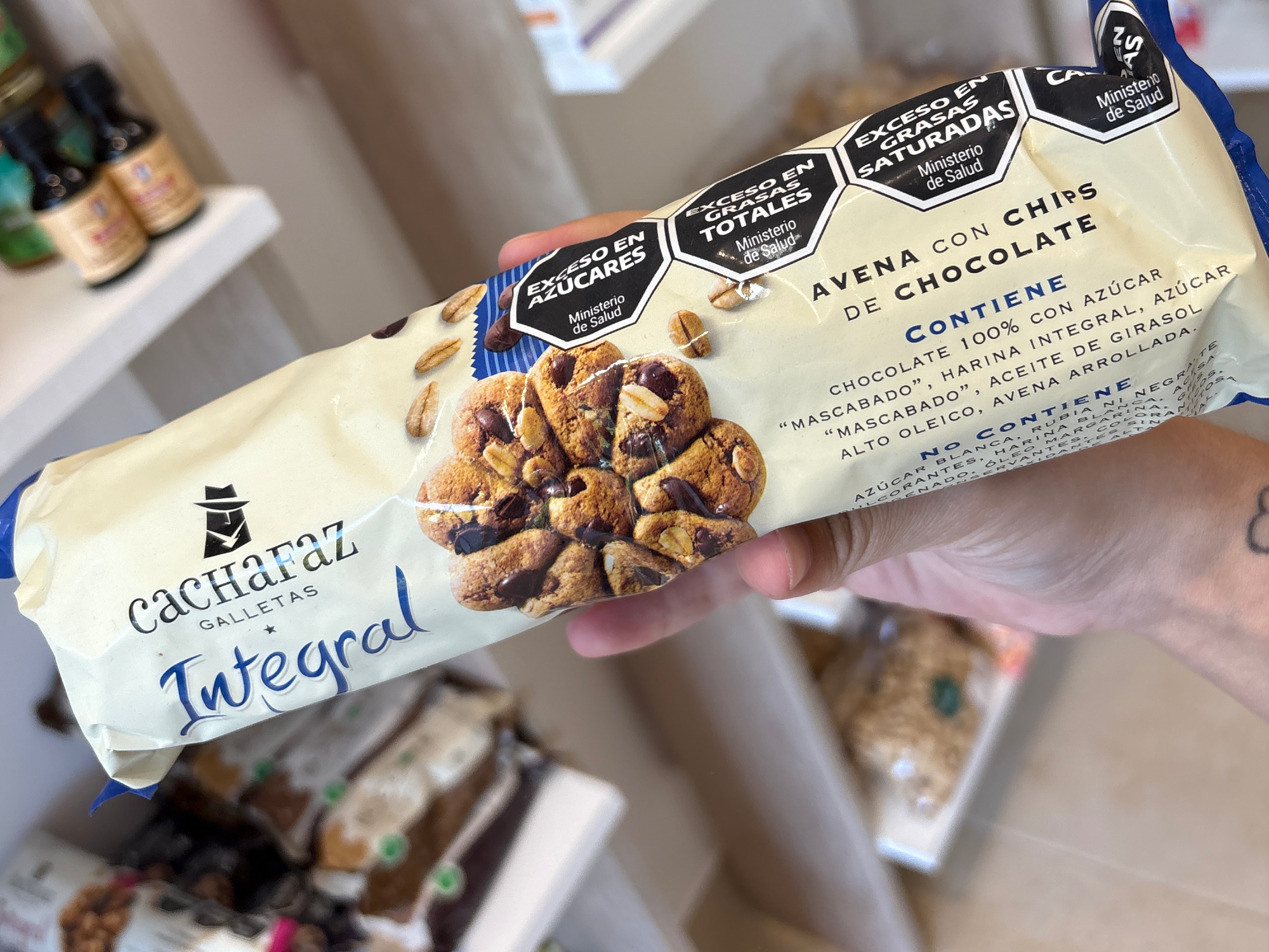 Galletas integrales cachafaz