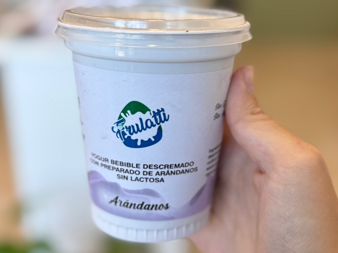 Yogurt Bebible Descremado y Sin Lactosa arandanos