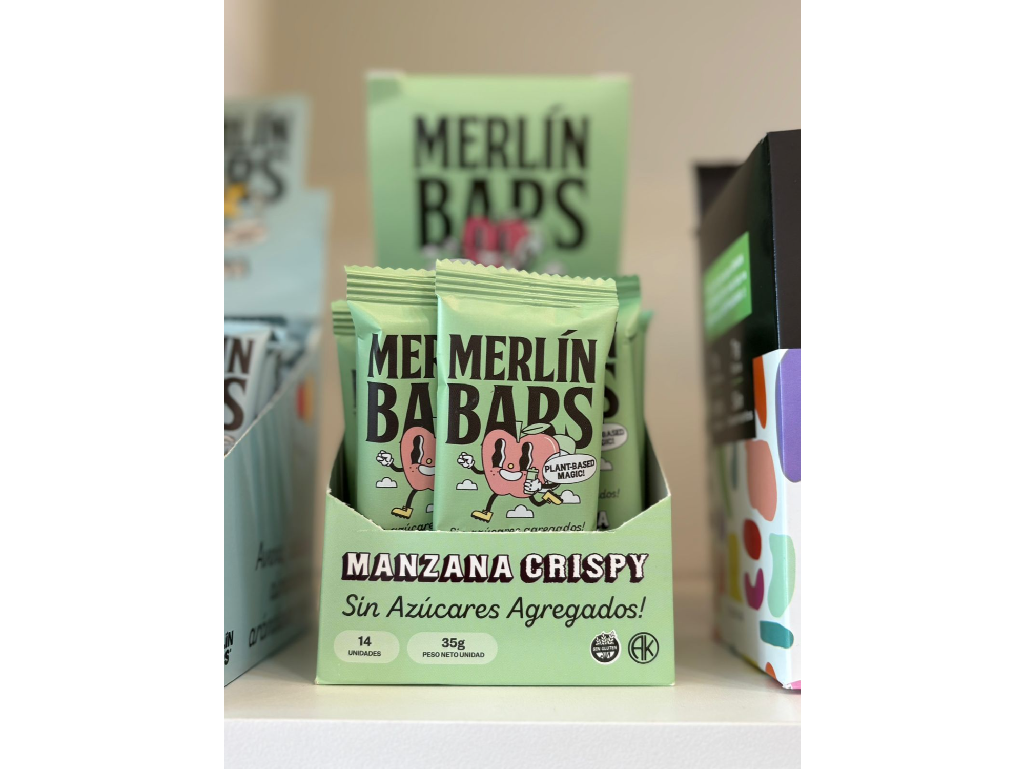 Merlin bars manzana crispy