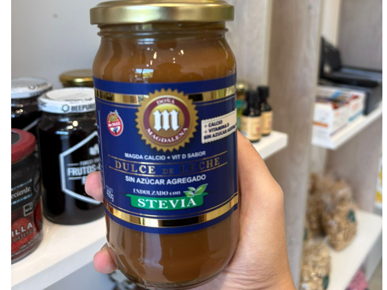 Dulce de leche con Stevia doña magdalena