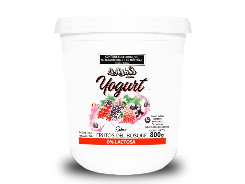 La manchita- Frutos del bosque , sin lactosa