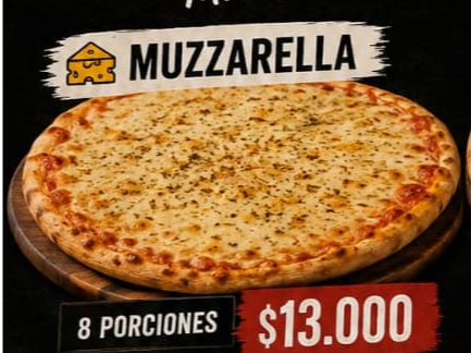 Muzzarella 8 porc. de Ta locro