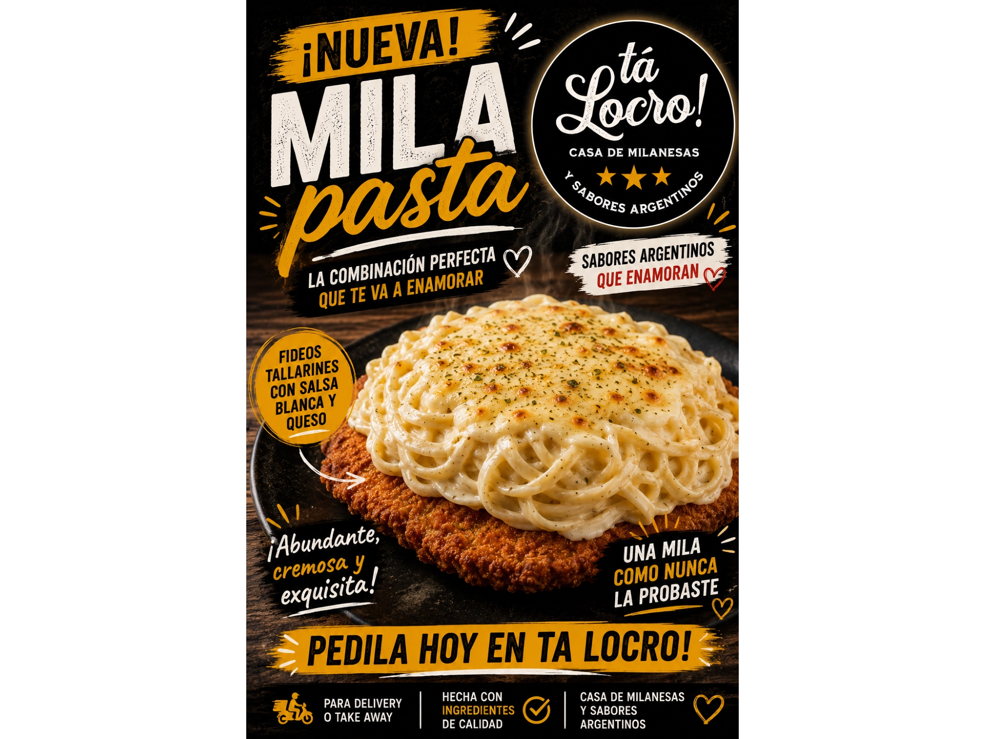 mila pasta para 1