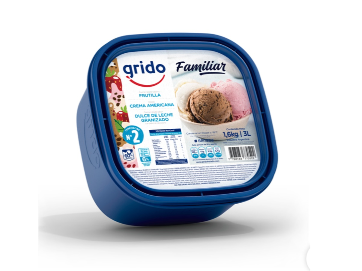 Familiar NÚMERO 2 - Pote 3L (1,6kg) de Gridolasflores