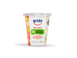 Helado sin azúcar agregada DURAZNO X unidad