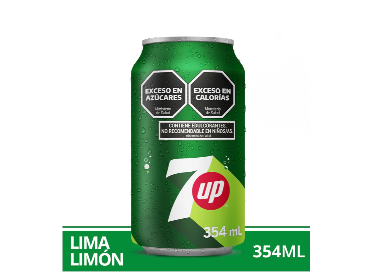 Lata 7up 354 ml