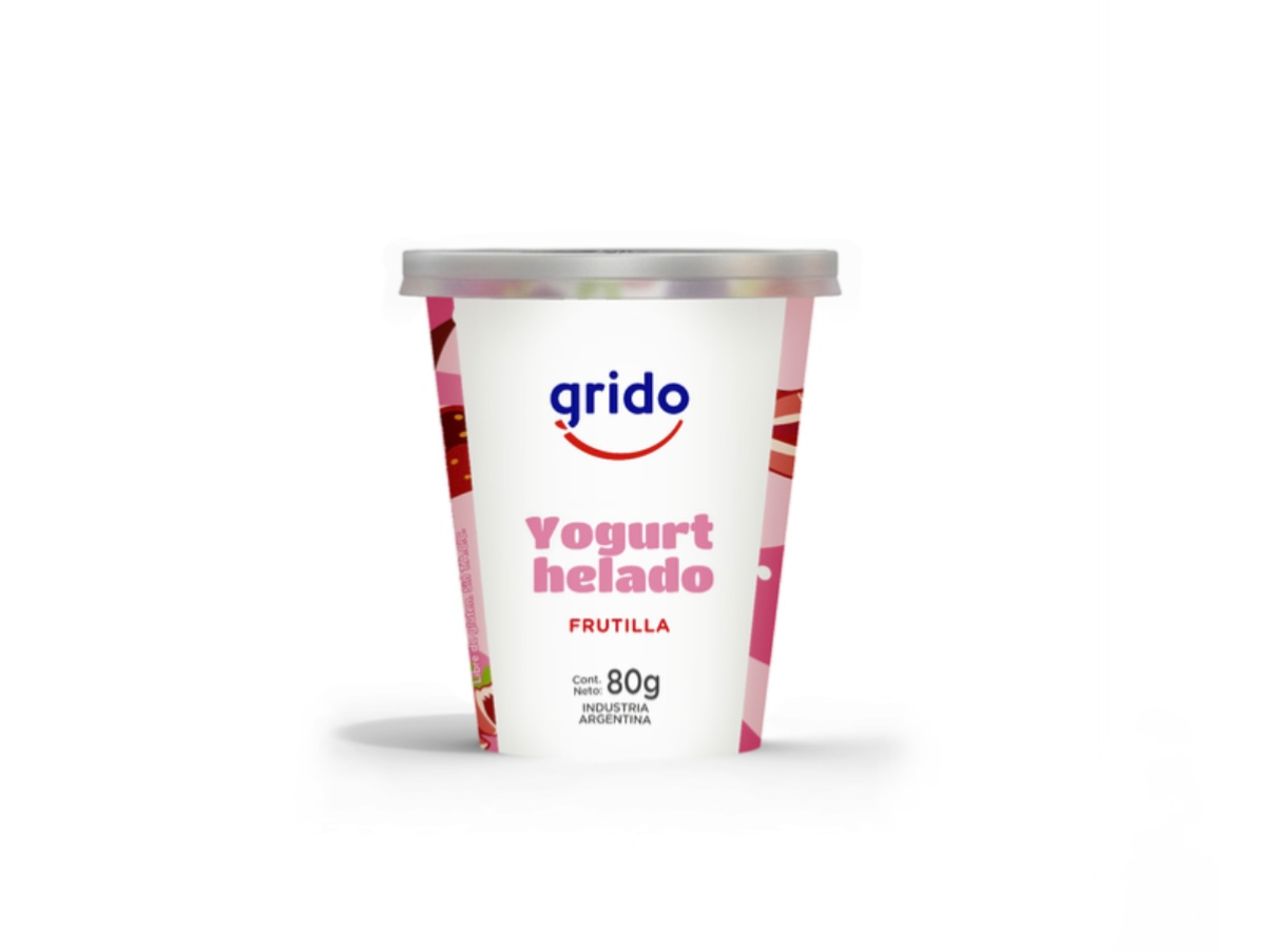 Yogurt helado FRUTILLA X unidad