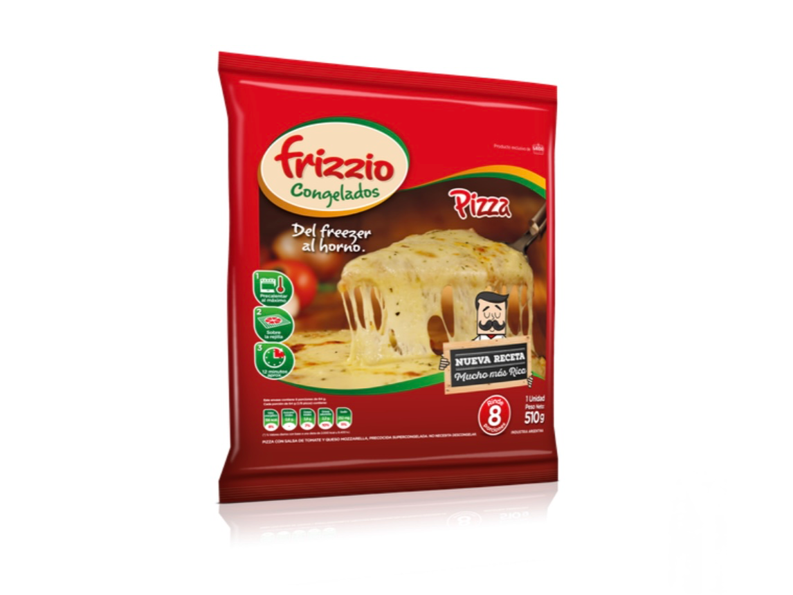 PIZZA MOZARELLA X8 porciones