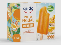 Palito NARANJA AL AGUA X10 unidades