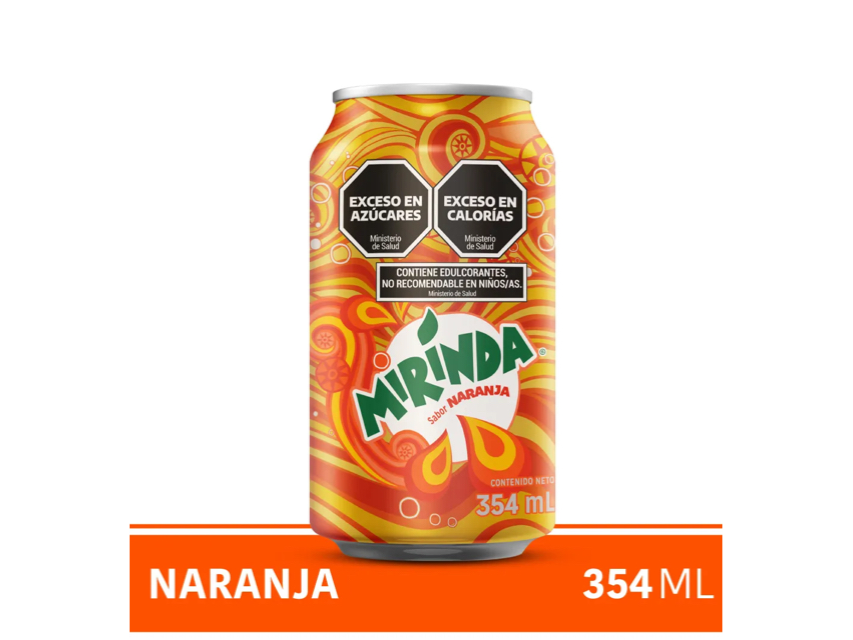 Lata MIRINDA 354 ml
