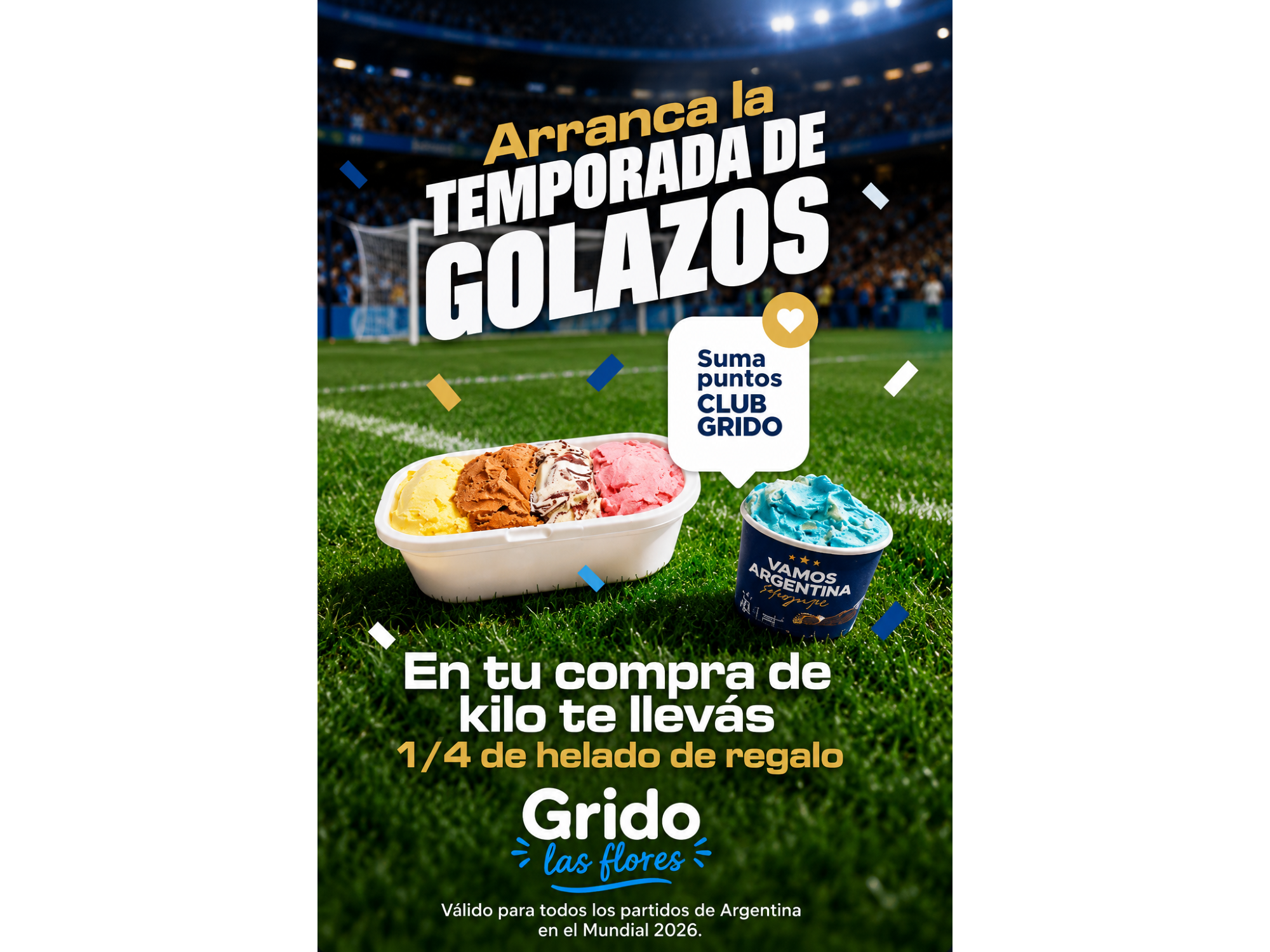 1 kilo y 1/4 de regalo