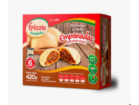 EMPANADAS DE CARNE X6 unidades