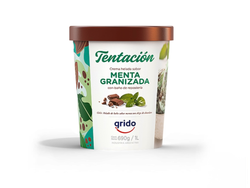 Tentación MENTA GRANIZADA (690g)