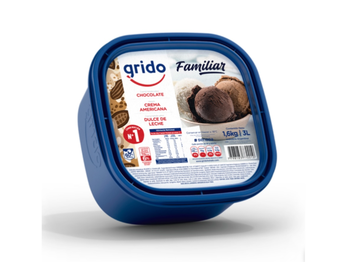 Familiar NÚMERO 1 - pote 3L (1,6kg) de Gridolasflores