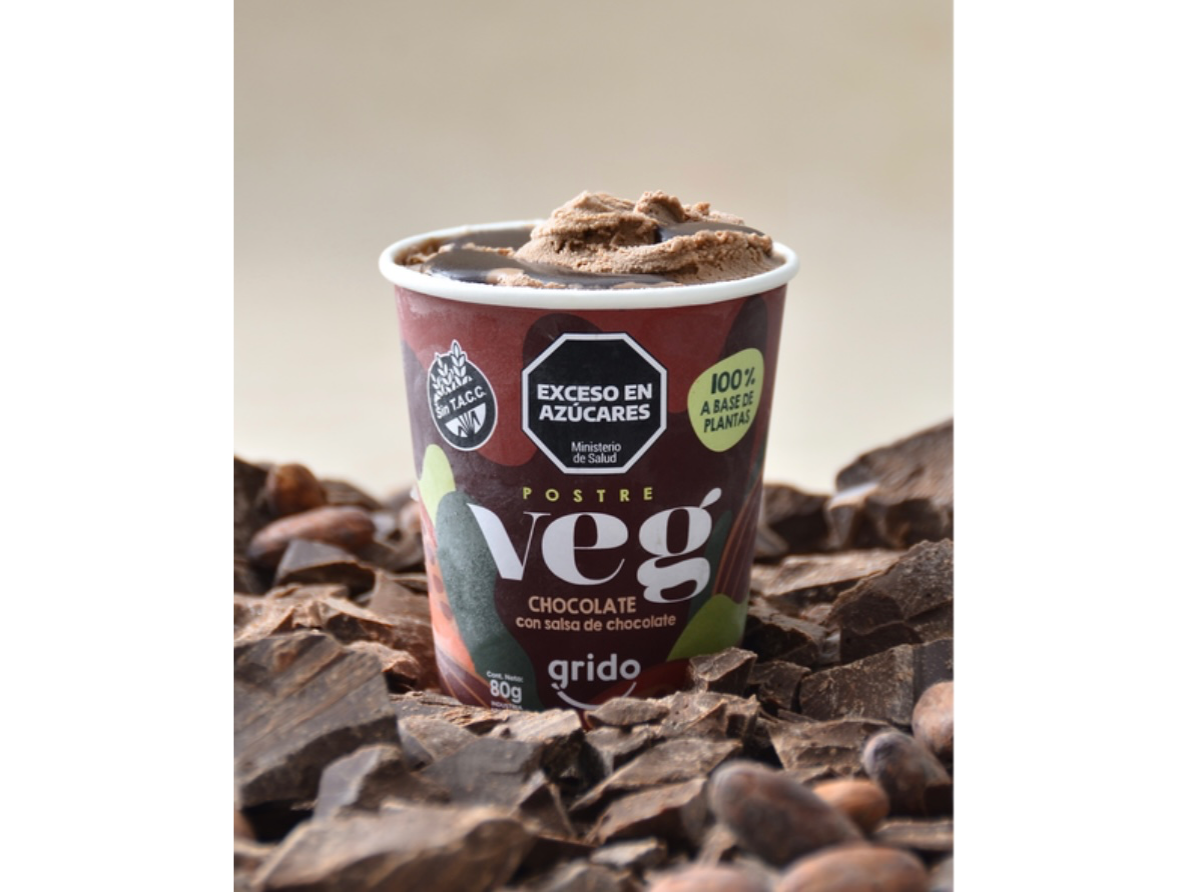 Postre vegano CHOCOLATE  X unidad