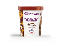 Tentación DULCE DE LECHE GRANIZADO (690g)