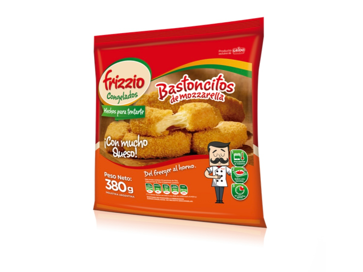 BASTONCITOS DE MOZARELLA 380g