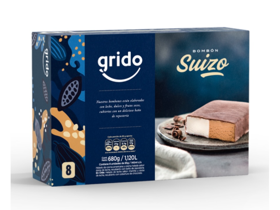 Bombón SUIZO X8 unidades