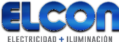 Logo elcon electricidad+iluminacion