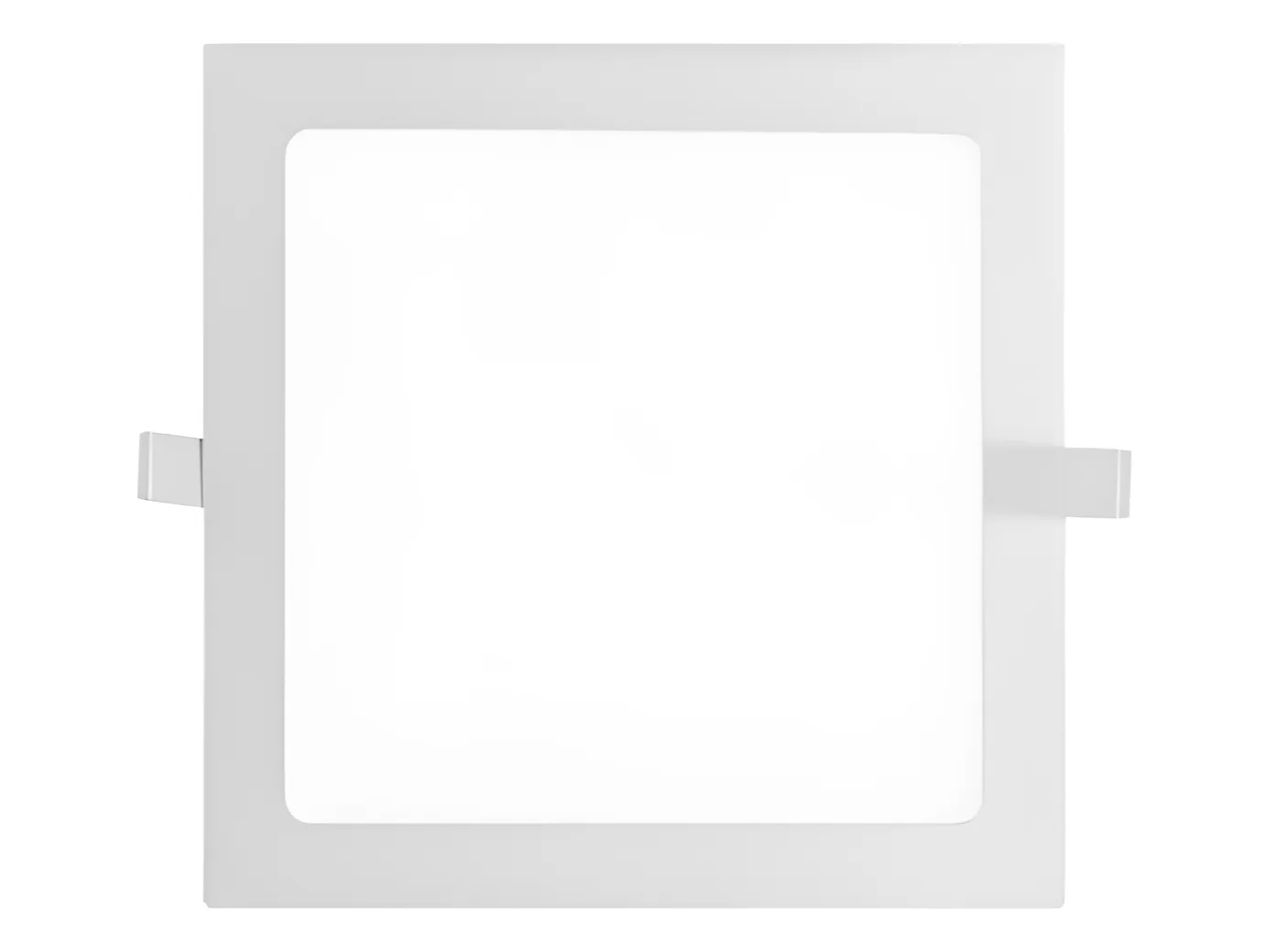 Paneles para embutir -MACROLED - color Blanco  - caudrado- PEC /24/18/12/06