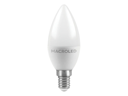 Bulbos LED OPAL - MACROLED - C37 VELA - 6w