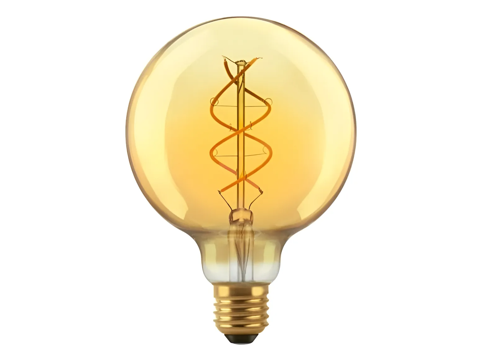 Bulbo G125- Filameto Golden - MACROLED 5W- Lumenes 260 - Luz calida 2200k