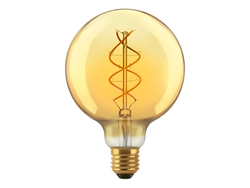 Bulbo G125- Filameto Golden - MACROLED 5W- Lumenes 260 - Luz calida 2200k