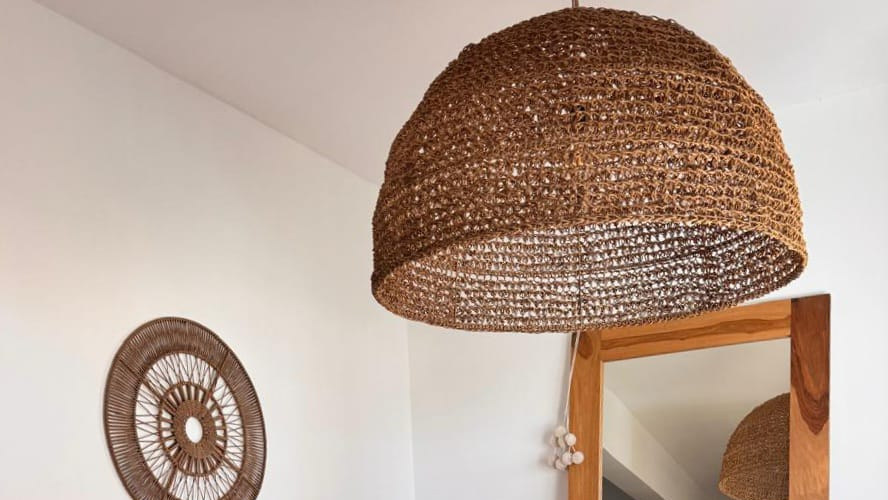 Lámparas Premium Crochet