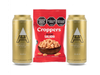 2 Latas Andes Rubia + Maní Croppers