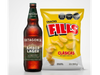 Patagonia Amber Lager + Papas Fills Clásicas