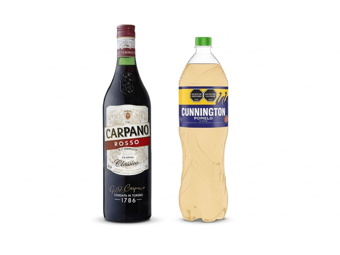 Carpano Roso + Pomelo De 1,5ltrs