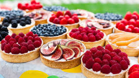 Tartas dulces y frutales