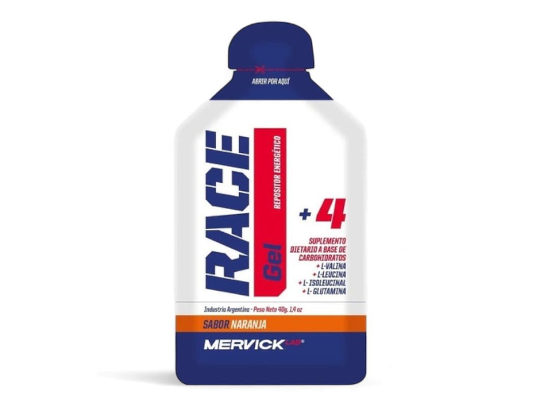 Gel Race Naranja Caja x12u