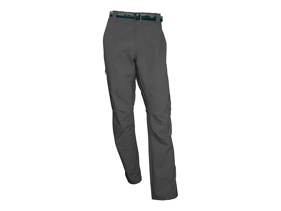 Pantalon Trekking Gabardina Elastano Tuzgle Gris Topo
