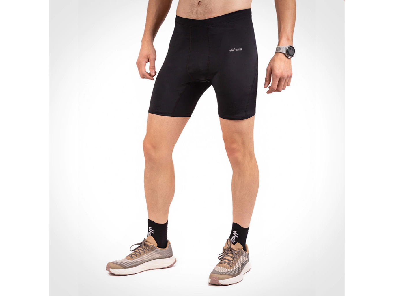 Calza Leiron hombre negra