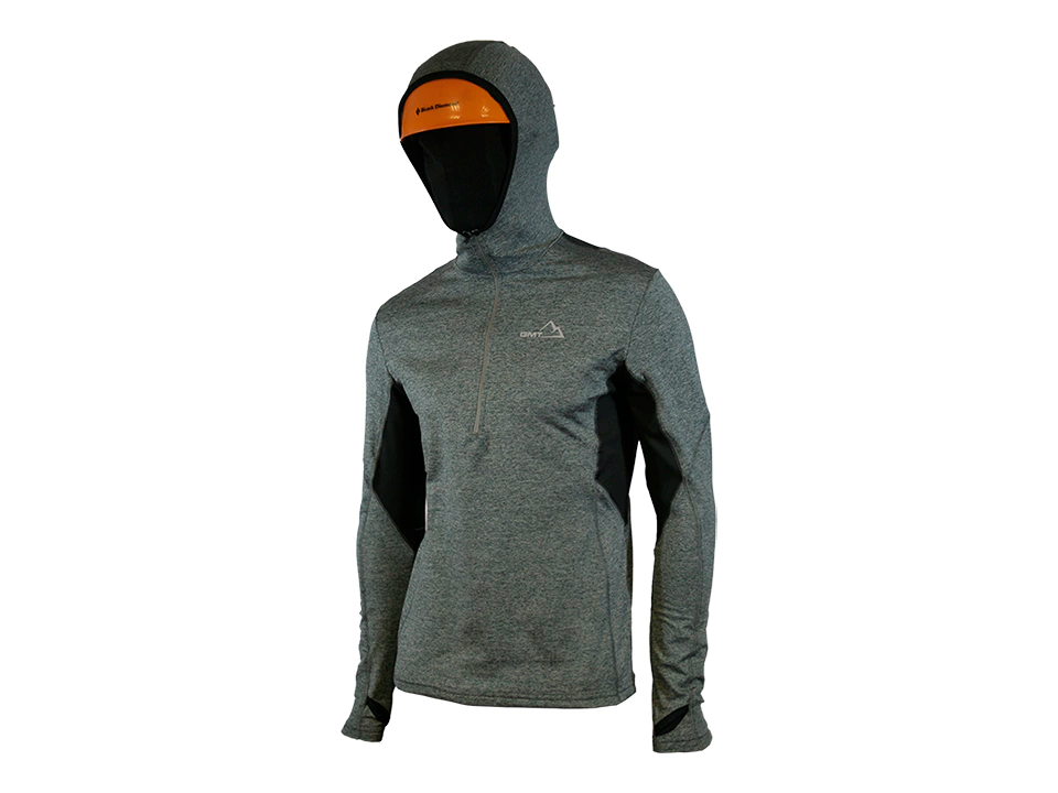 Remera Térmica con Capucha K2 Active Therm Gris
